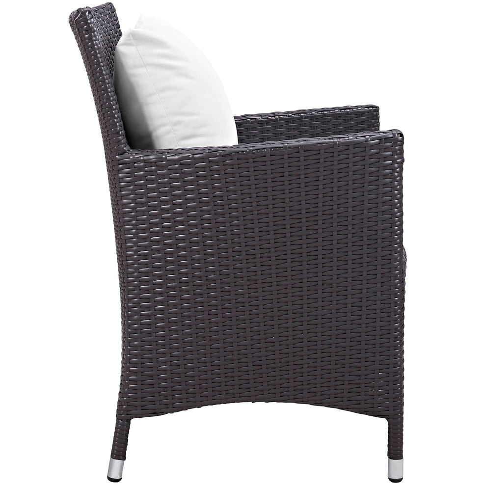 Modway Convene 4 Piece Outdoor Patio Dining Set - EEI-2190 | Dining Chairs | Modishstore - 4