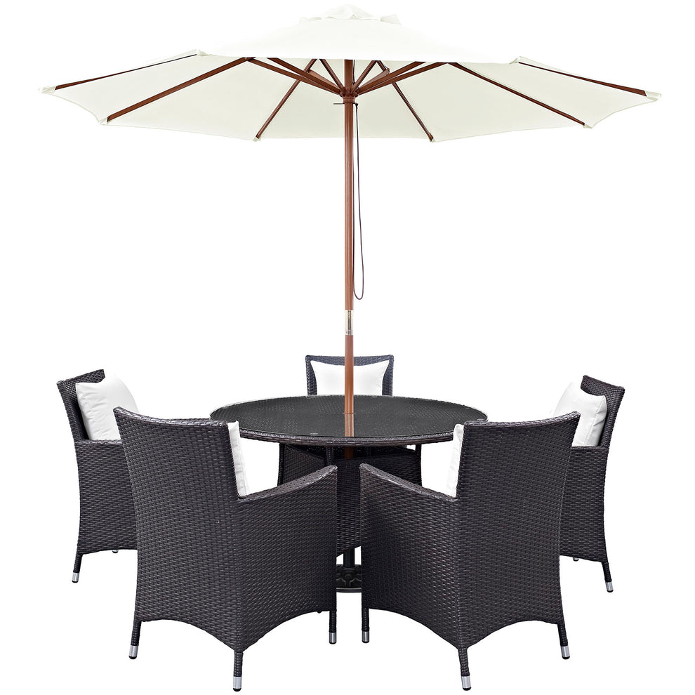 Modway Convene 7 Piece Outdoor Patio Dining Set - EEI-2193 - EEI-2193 | Outdoor Dining Sets | Modishstore - 1