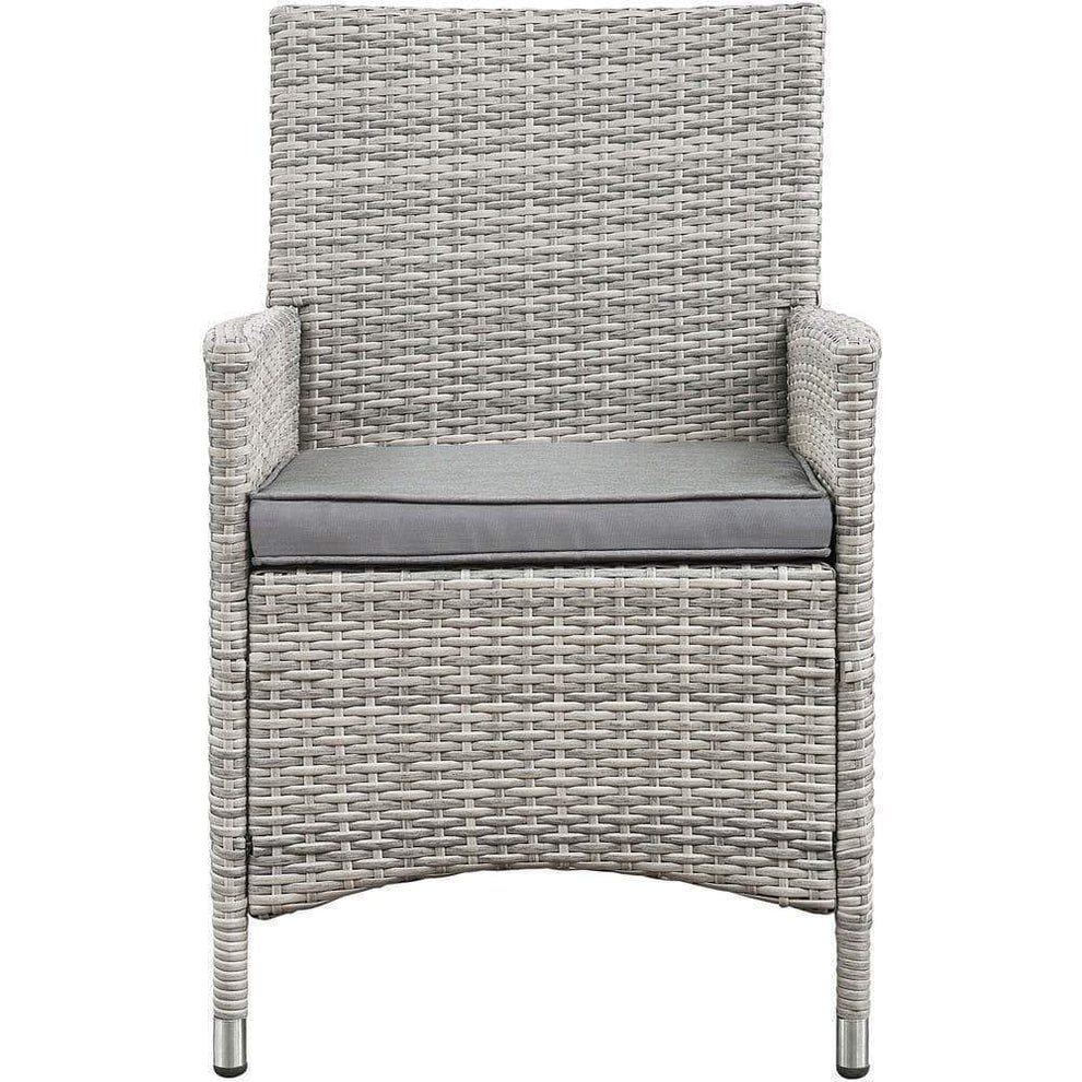 Modway Bridge 4 Piece Outdoor Patio Rattan Conversation Set - EEI-2212 | Outdoor Sofas, Loveseats & Sectionals | Modishstore - 6