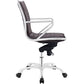 Ascend Mid Back Office Chair By Modway - EEI-2214 | Office Chairs | Modishstore - 3