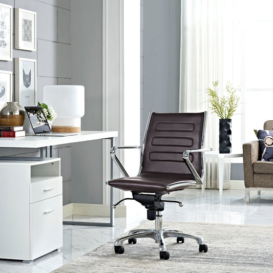 Ascend Mid Back Office Chair By Modway - EEI-2214 | Office Chairs | Modishstore