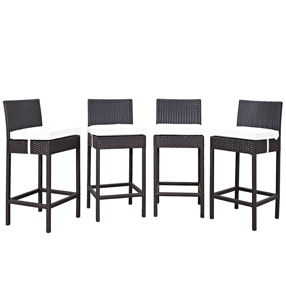 Modway Convene 4 Piece Outdoor Patio Pub Set - EEI-2218 | Bar Stools | Modishstore - 1