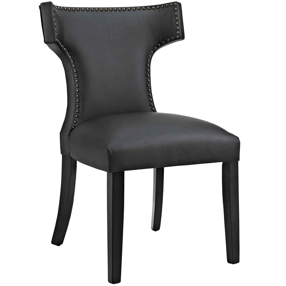 Modway Curve Vinyl Dining Chair - EEI-2220 | Dining Chairs | Modishstore - 7