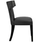 Modway Curve Vinyl Dining Chair | Dining Chairs | Modishstore-8