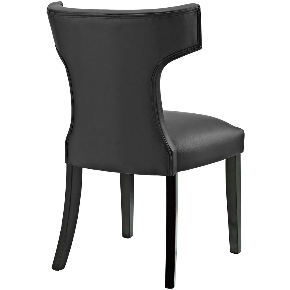 Modway Curve Vinyl Dining Chair - EEI-2220 | Dining Chairs | Modishstore - 9