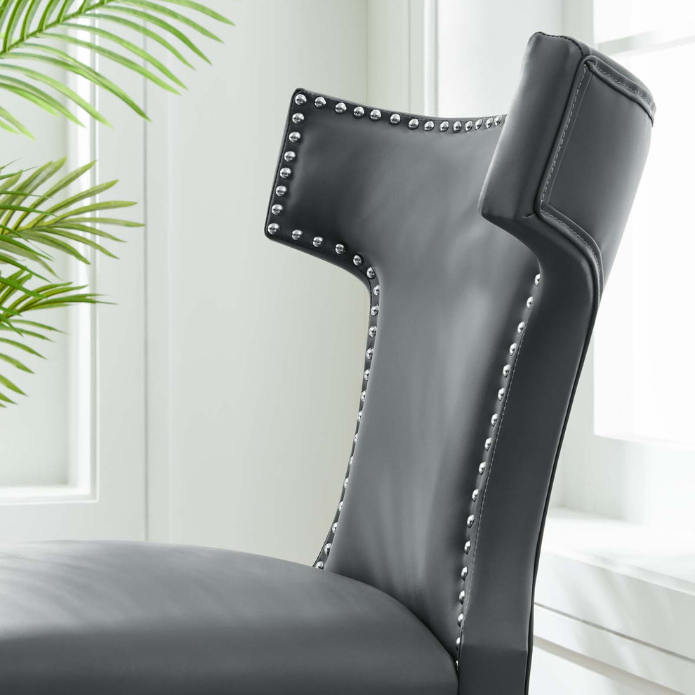 Modway Curve Vinyl Dining Chair - EEI-2220 | Dining Chairs | Modishstore - 18