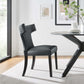Modway Curve Vinyl Dining Chair | Dining Chairs | Modishstore-10