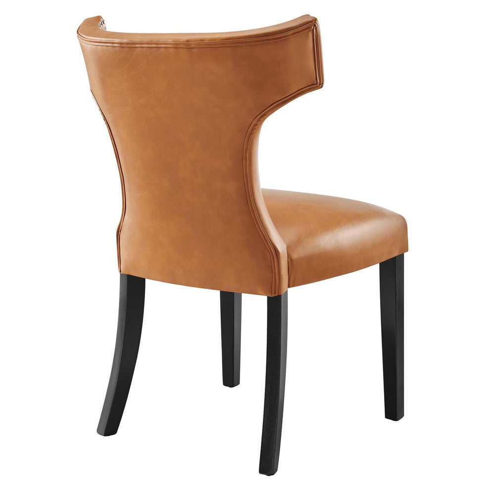 Modway Curve Vinyl Dining Chair - EEI-2220 | Dining Chairs | Modishstore - 22
