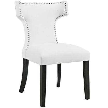 Modway Curve Vinyl Dining Chair | Dining Chairs | Modishstore-7