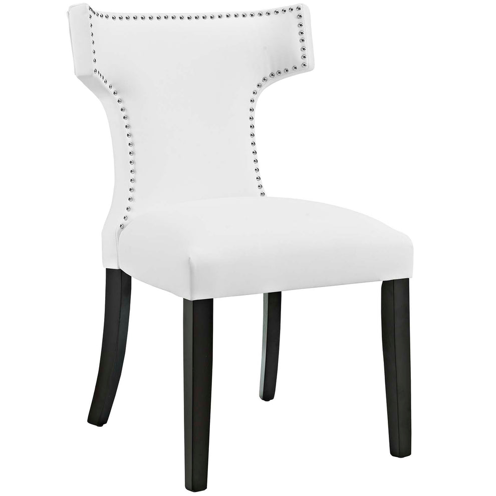 Modway Curve Vinyl Dining Chair - EEI-2220 | Dining Chairs | Modishstore - 2