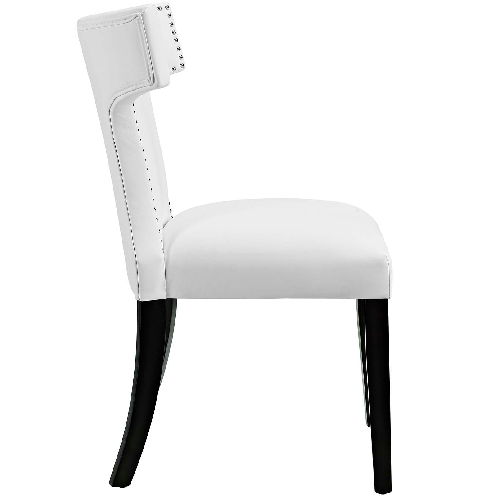 Modway Curve Vinyl Dining Chair | Dining Chairs | Modishstore-4