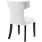 Modway Curve Vinyl Dining Chair | Dining Chairs | Modishstore-5