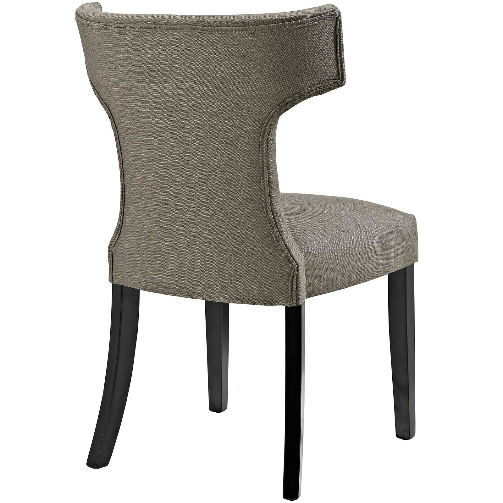 Modway Curve Fabric Dining Chair | Dining Chairs | Modishstore-36