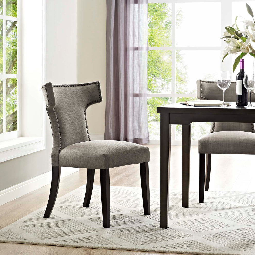 Modway Curve Fabric Dining Chair - EEI-2221 | Dining Chairs | Modishstore - 29