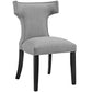 Modway Curve Fabric Dining Chair | Dining Chairs | Modishstore-14