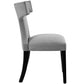Modway Curve Fabric Dining Chair | Dining Chairs | Modishstore-15