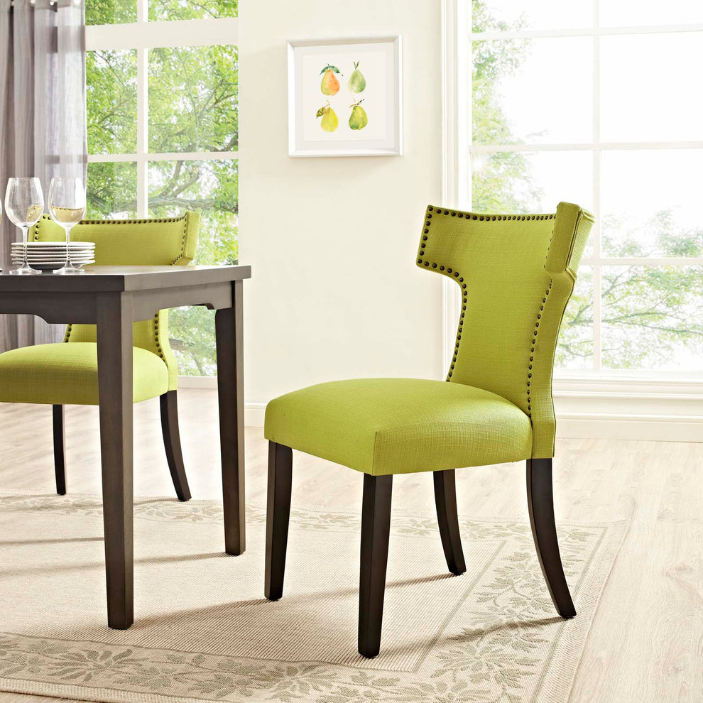 Modway Curve Fabric Dining Chair - EEI-2221 | Dining Chairs | Modishstore - 1