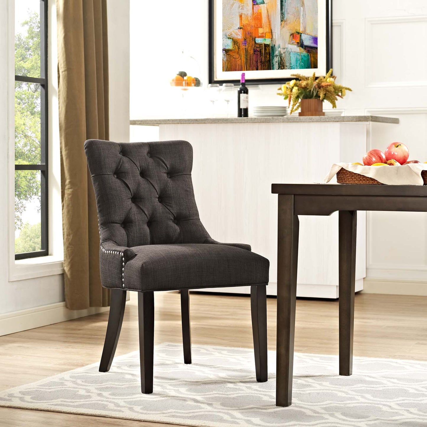 Modway Regent Fabric Dining Chair | Dining Chairs | Modishstore-26