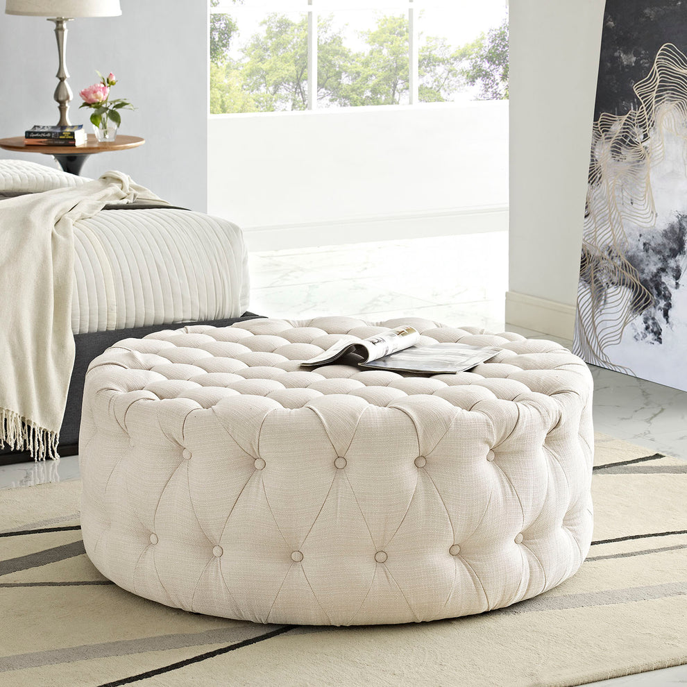 Modway Amour Upholstered Fabric Ottoman - EEI-2225 | Ottomans | Modishstore - 15