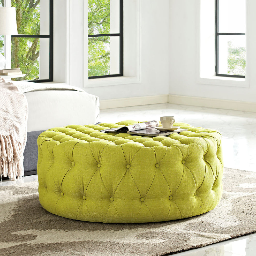 Modway Amour Upholstered Fabric Ottoman - EEI-2225 | Ottomans | Modishstore - 13
