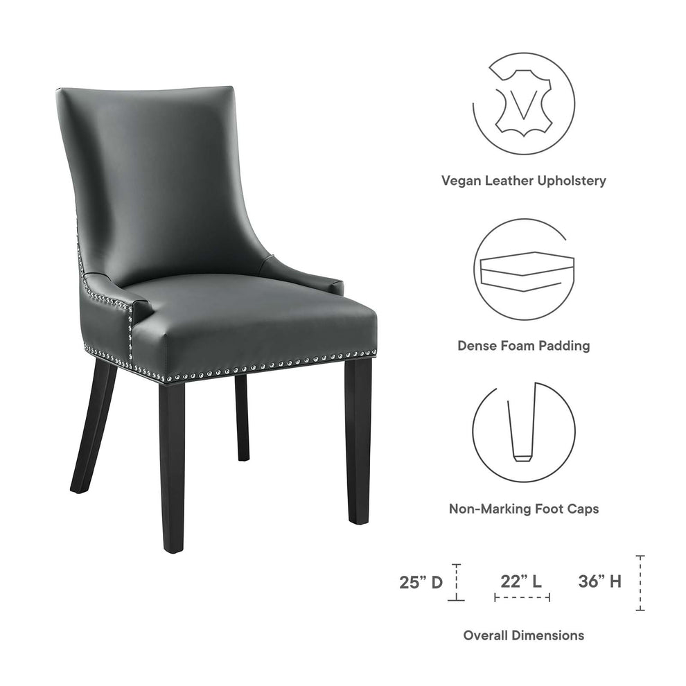 Modway Marquis Faux Leather Dining Chair - EEI-2228 | Dining Chairs | Modishstore - 15