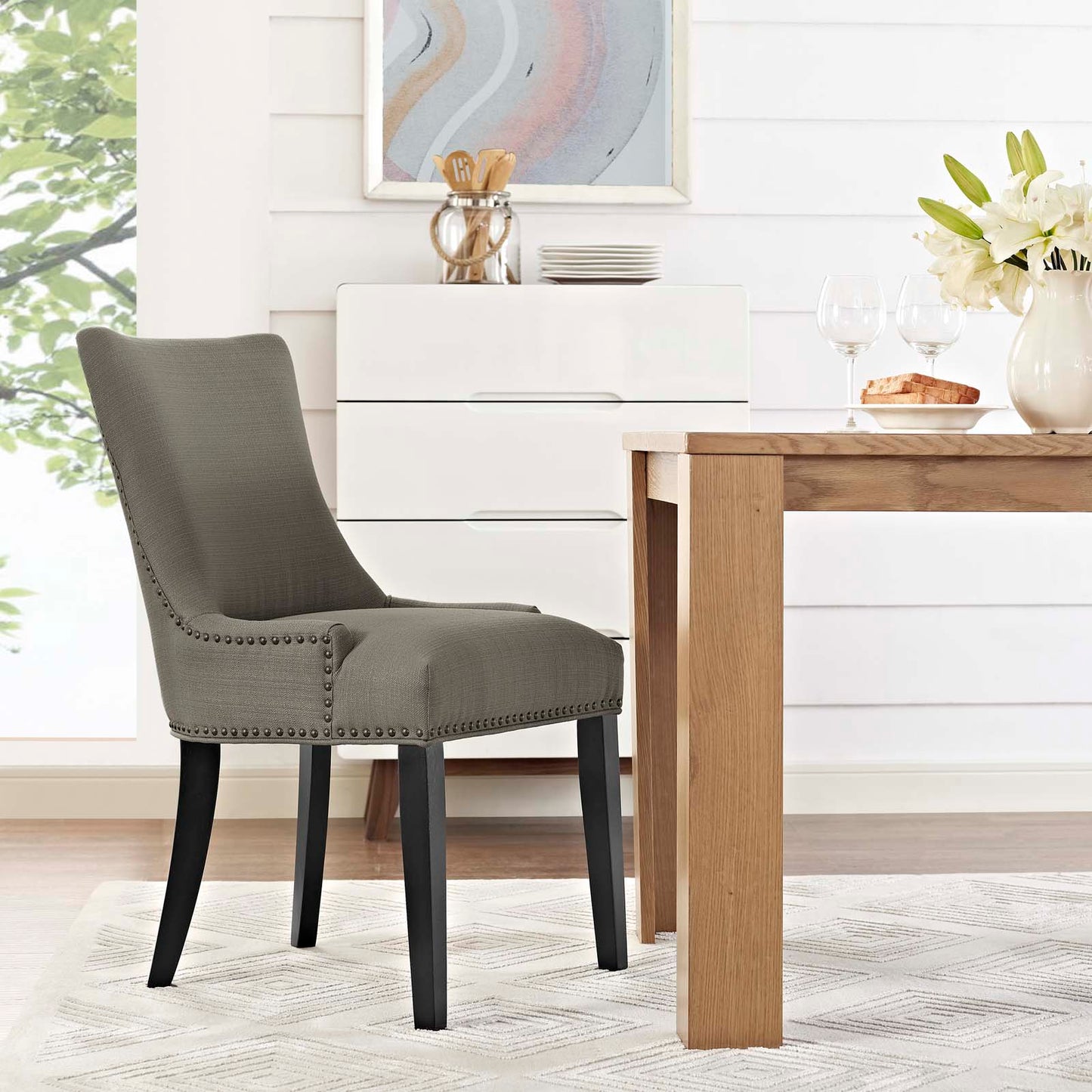 Modway Marquis Fabric Dining Chair | Dining Chairs | Modishstore-29
