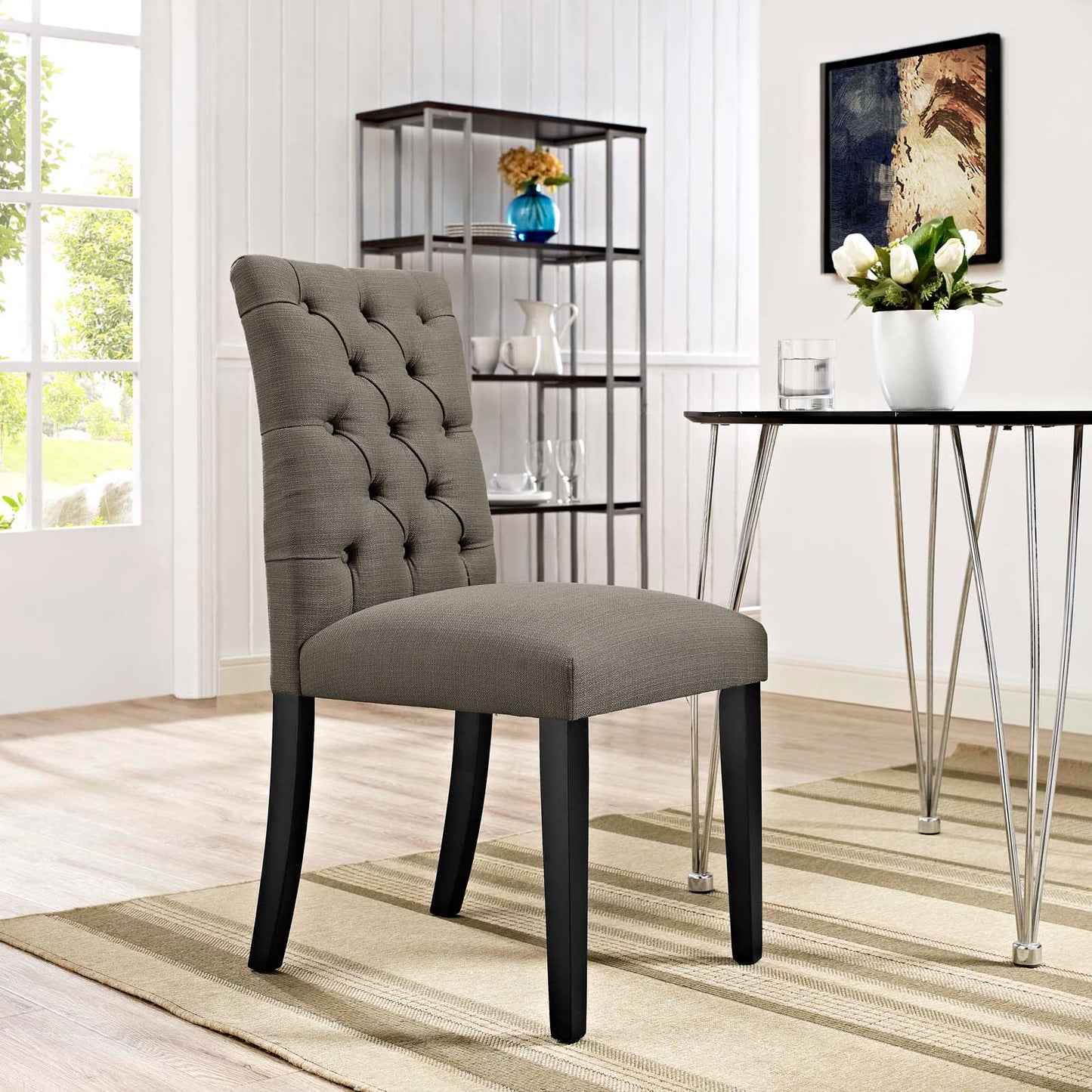 Modway Duchess Fabric Dining Chair | Dining Chairs | Modishstore-29