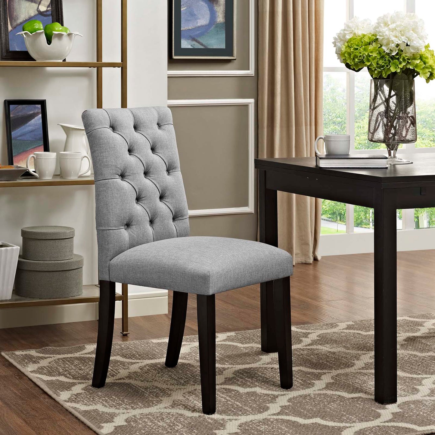Modway Duchess Fabric Dining Chair | Dining Chairs | Modishstore-13