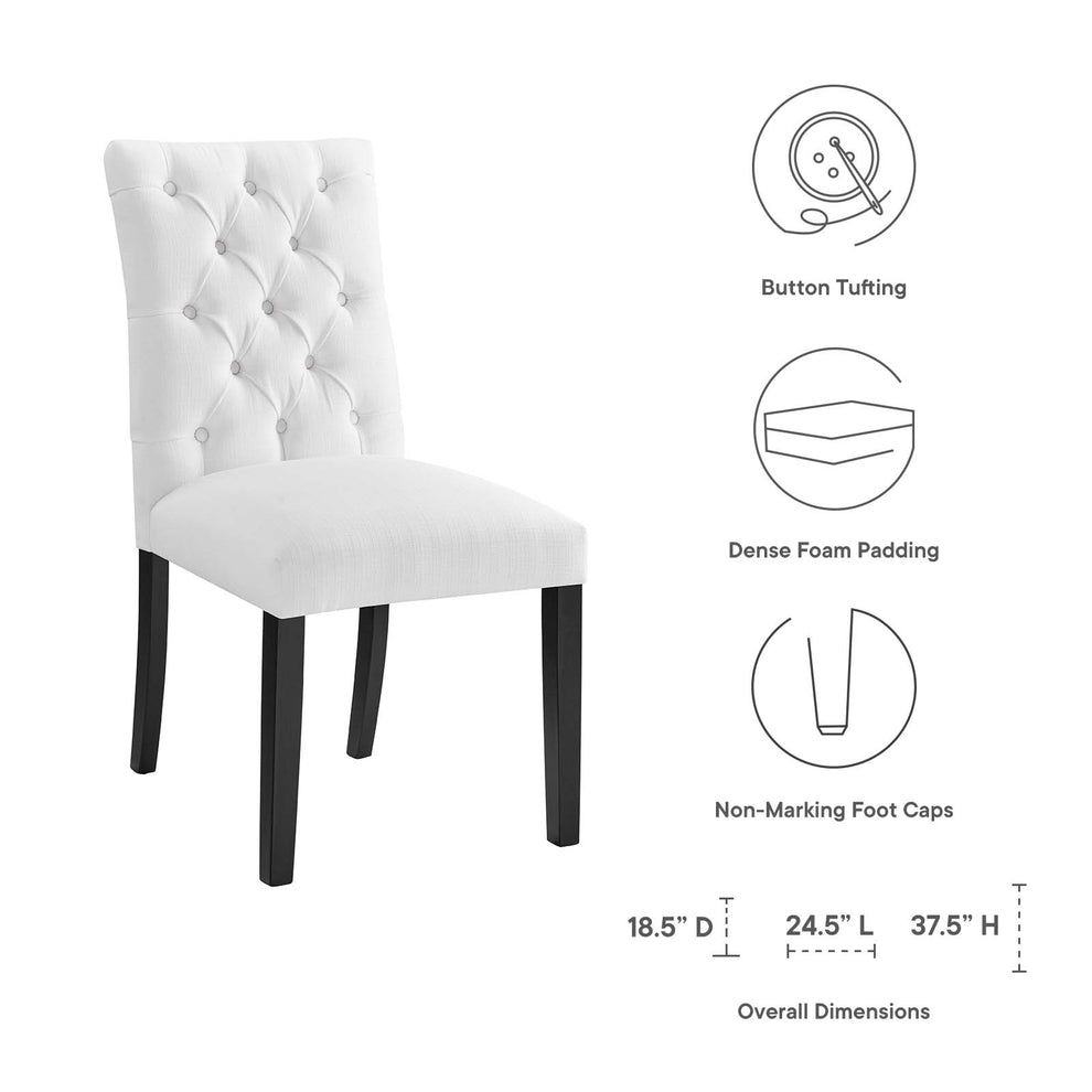 Modway Duchess Fabric Dining Chair - EEI-2231 | Dining Chairs | Modishstore - 49