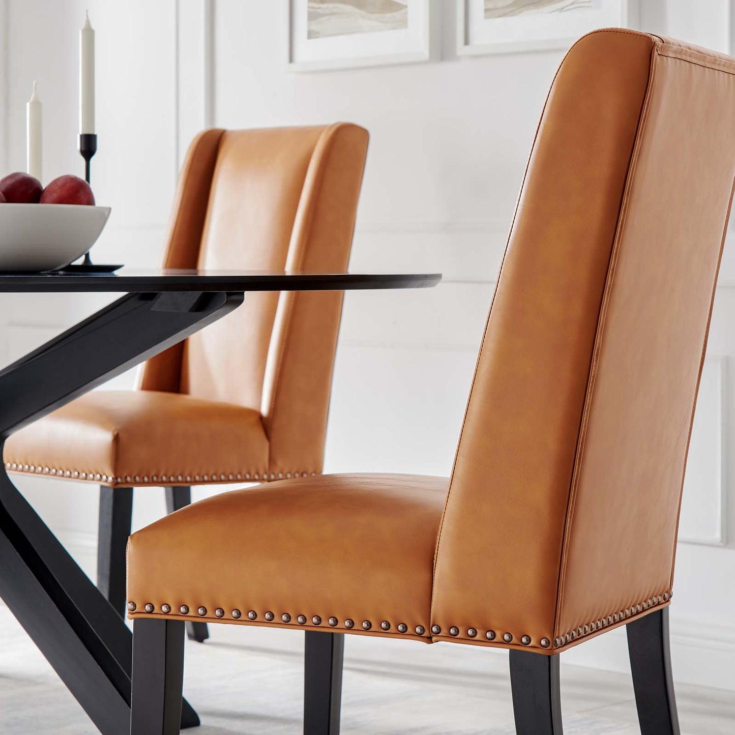 Modway Baron Vinyl Dining Chair | Dining Chairs | Modishstore-26