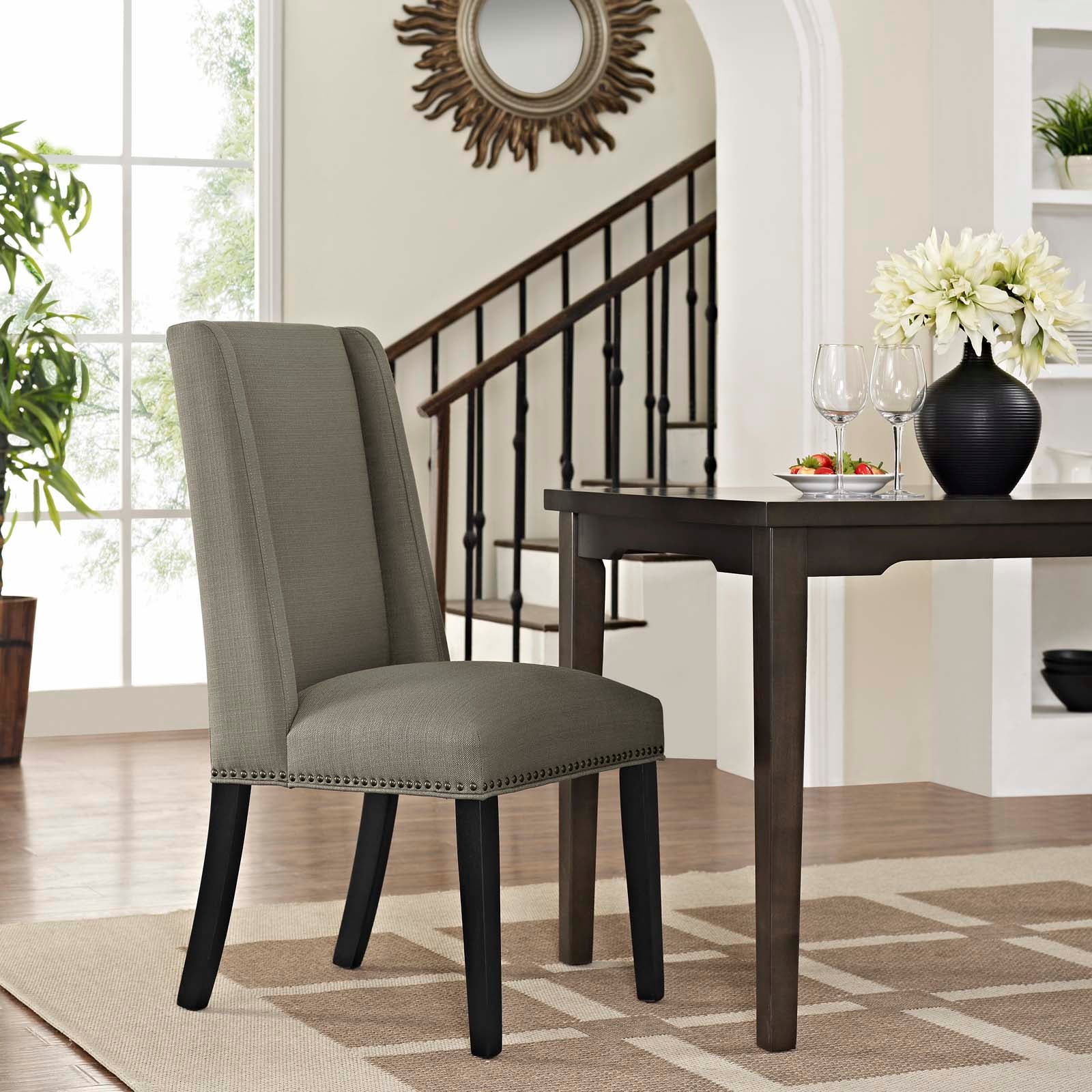 Modway Baron Fabric Dining Chair | Dining Chairs | Modishstore-29