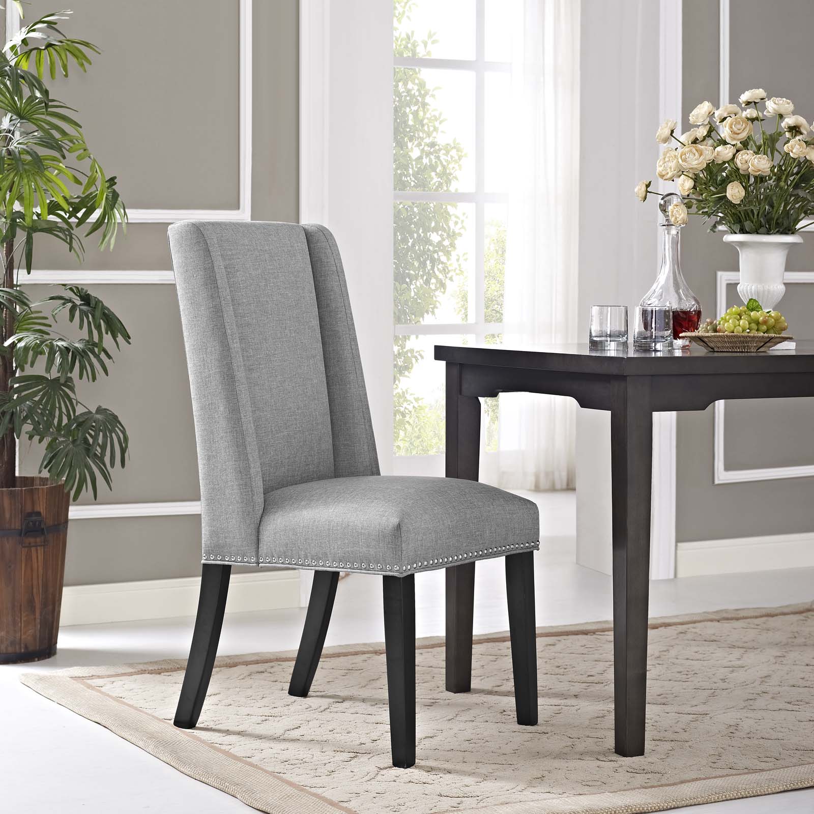 Modway Baron Fabric Dining Chair | Dining Chairs | Modishstore-13