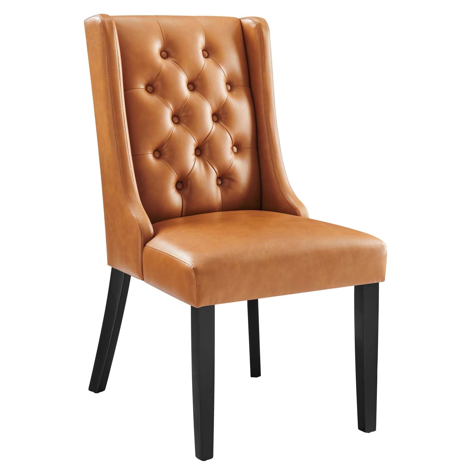 Modway Baron Vinyl Dining Chair - Thumbnail 4