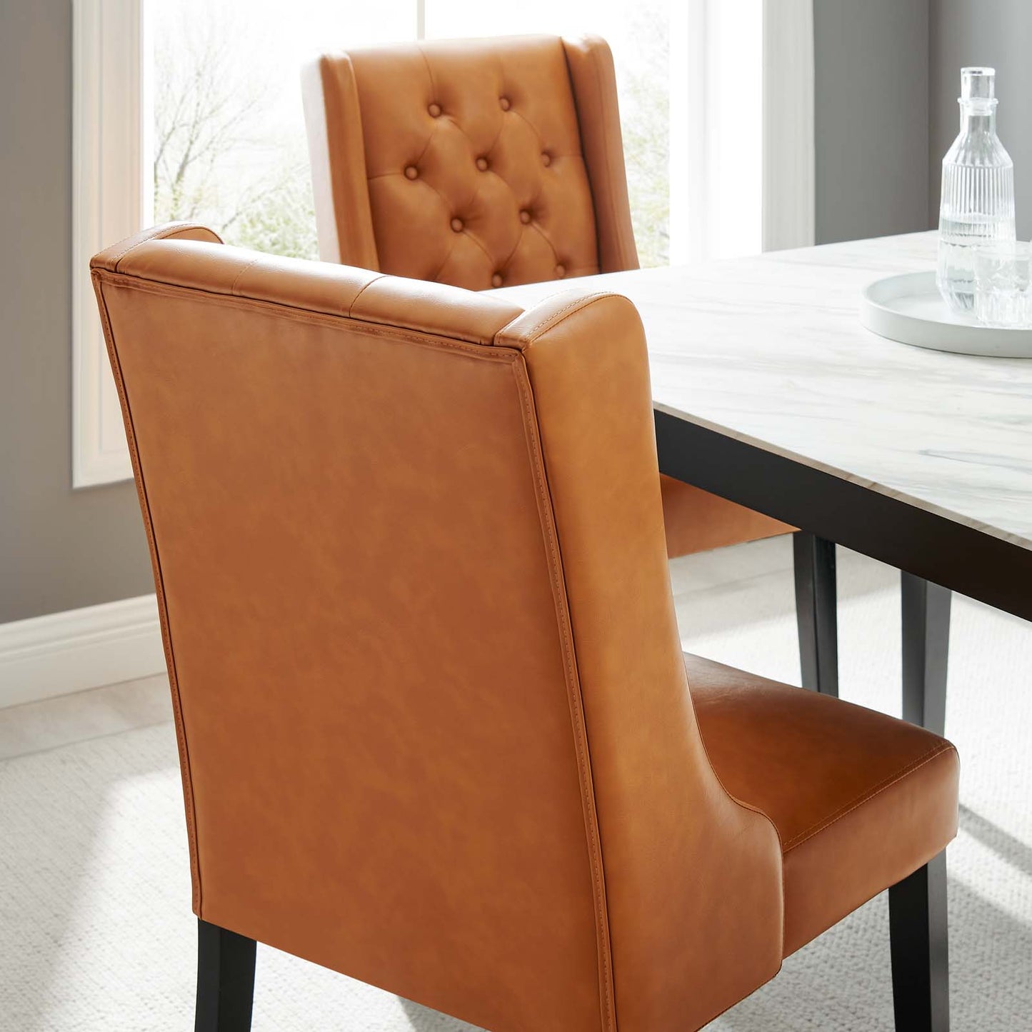 Modway Baronet Vinyl Dining Chair | Dining Chairs | Modishstore-26
