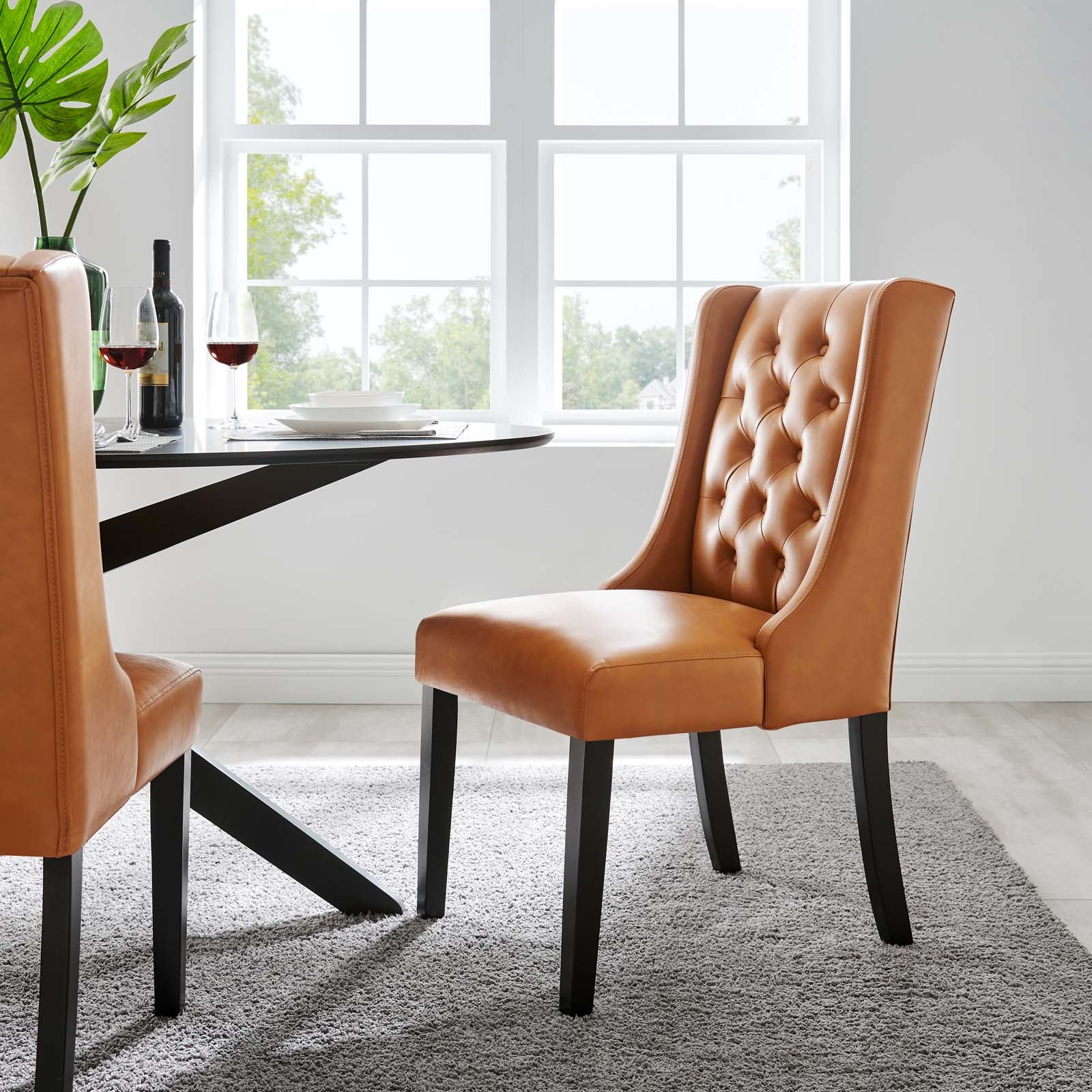 Modway Baronet Vinyl Dining Chair | Dining Chairs | Modishstore-24