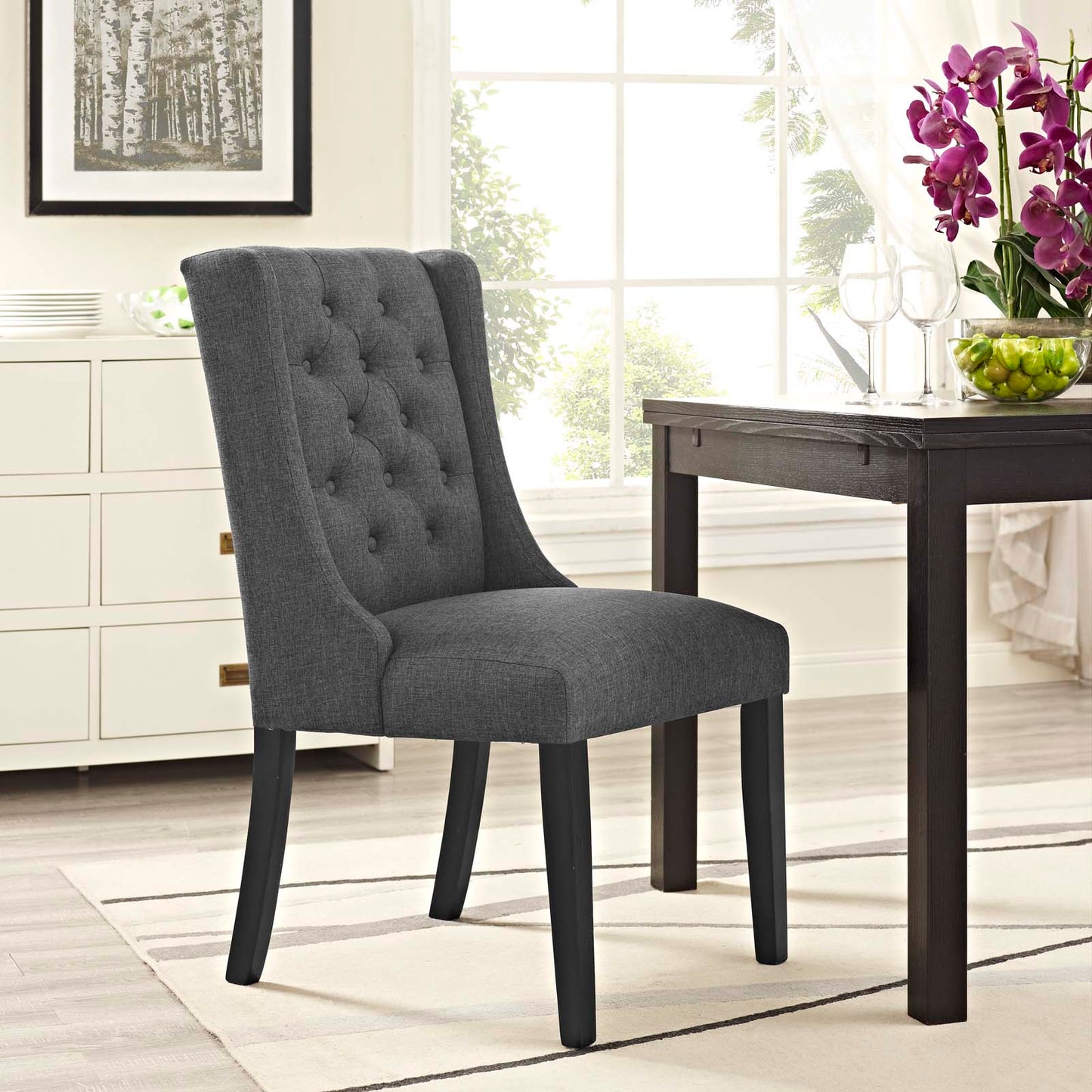 Modway Baronet Fabric Dining Chair - EEI-2235 | Dining Chairs | Modishstore-1