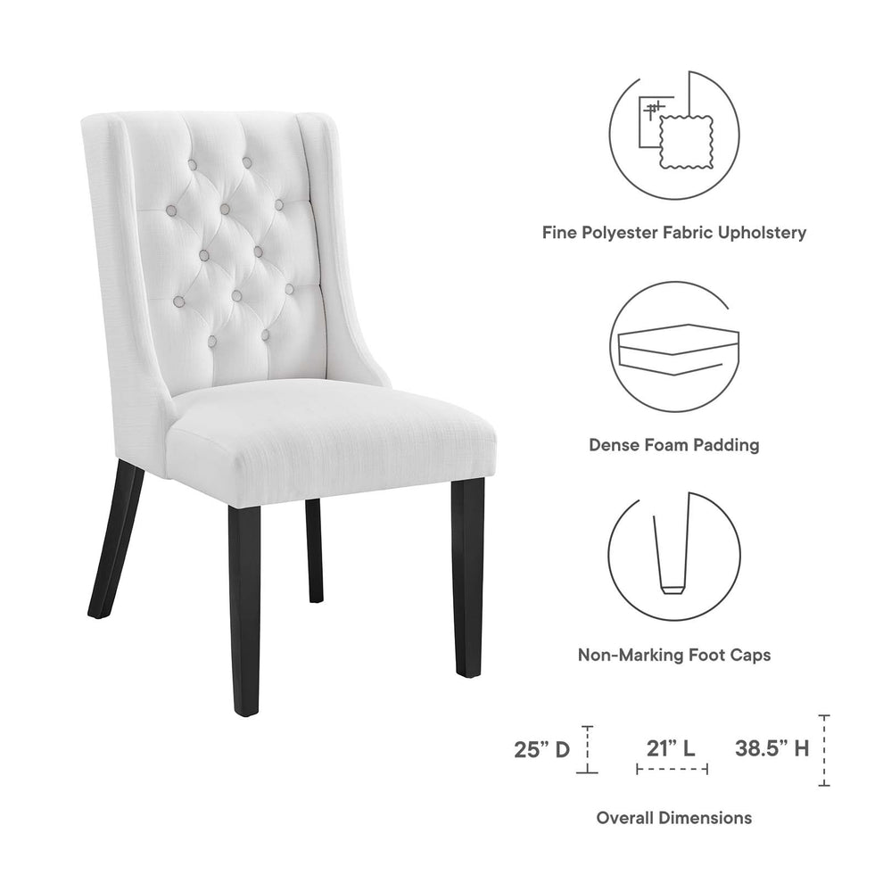 Modway Baronet Fabric Dining Chair - EEI-2235 | Dining Chairs | Modishstore - 42