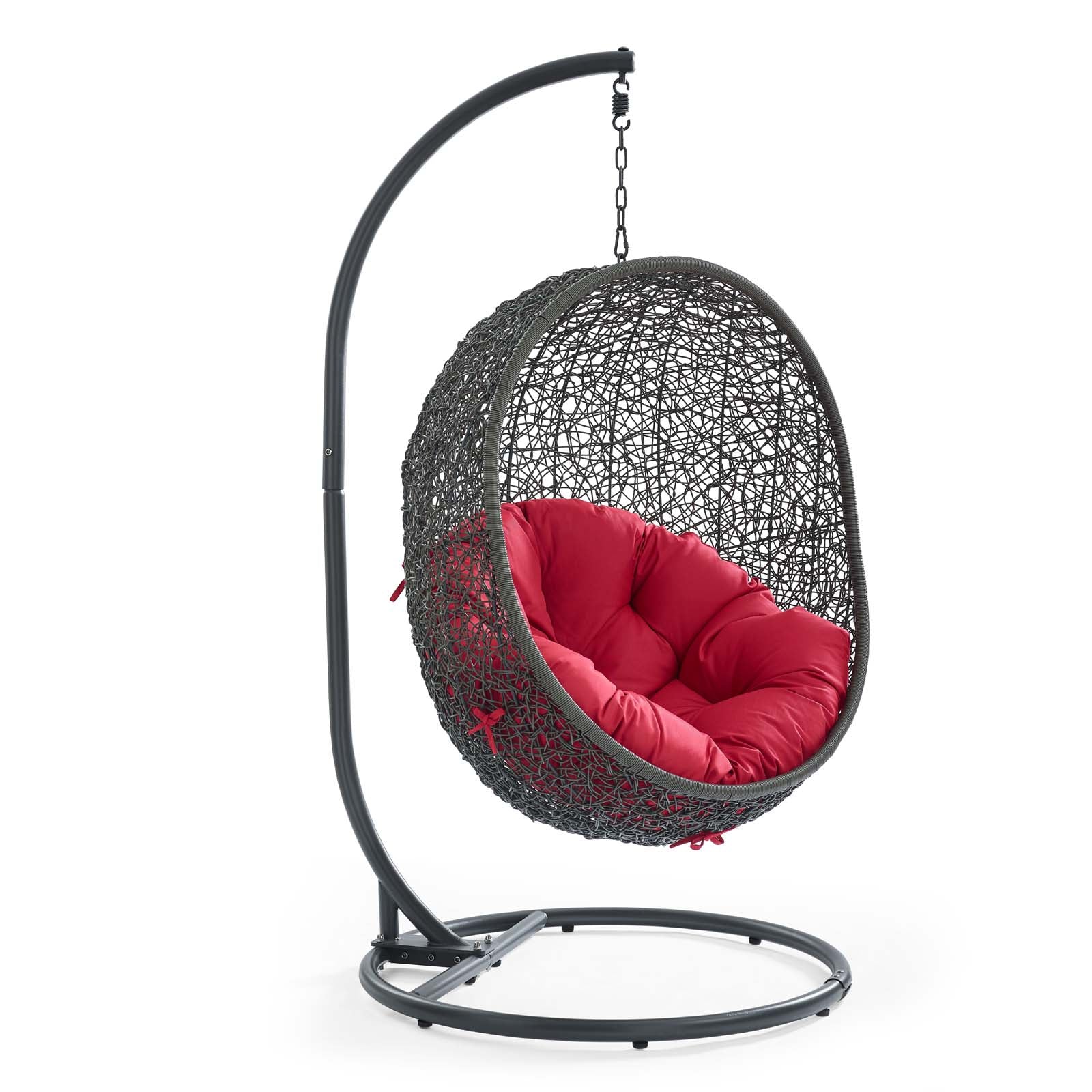 Modway Hide Outdoor Patio Swing Chair With Stand EEI2273 Modish Store