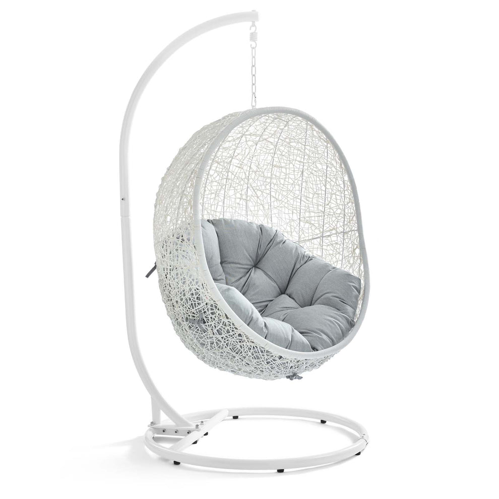 Modway Hide Outdoor Patio Swing Chair With Stand - EEI-2273 | Outdoor Porch Swings | Modishstore - 10