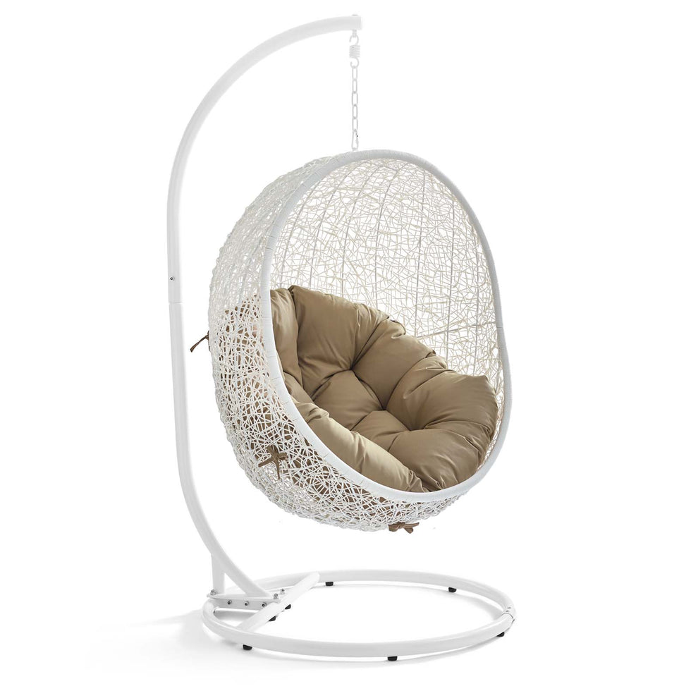 Modway Hide Outdoor Patio Swing Chair With Stand - EEI-2273 | Outdoor Porch Swings | Modishstore - 9