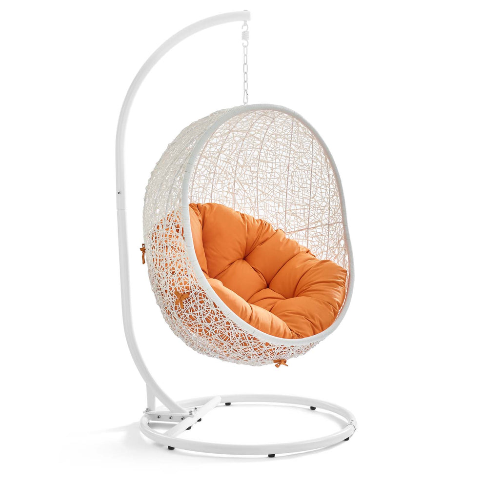 Modway Hide Outdoor Patio Swing Chair With Stand - EEI-2273 | Outdoor Porch Swings | Modishstore - 15