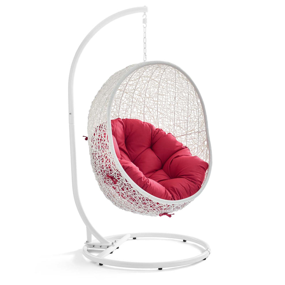 Modway Hide Outdoor Patio Swing Chair With Stand - EEI-2273 | Outdoor Porch Swings | Modishstore - 13