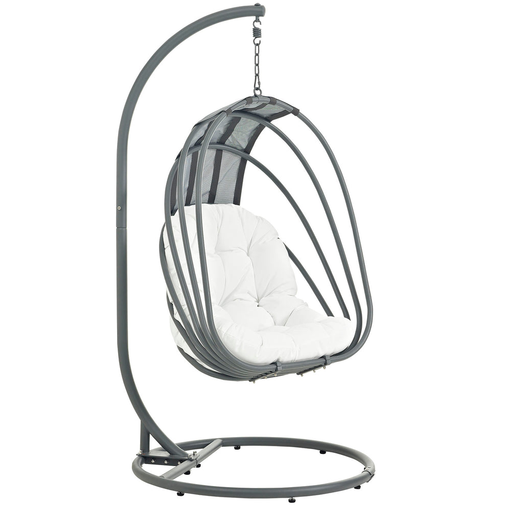 Whisk Outdoor Patio  Swing Chair With Stand By Modway - EEI-2275 | Outdoor Porch Swings | Modishstore - 14