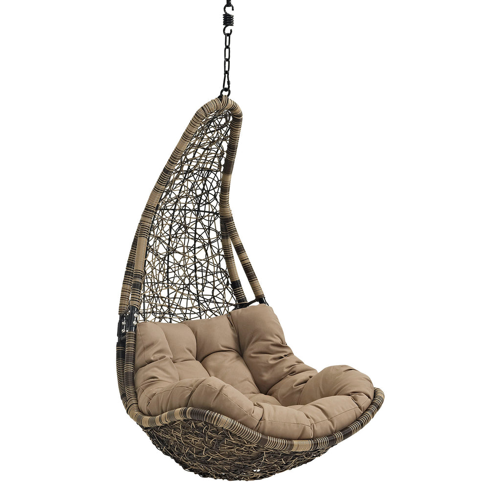 Modway Abate Outdoor Patio Swing Chair With Stand - EEI-2276 | Outdoor Porch Swings | Modishstore - 2