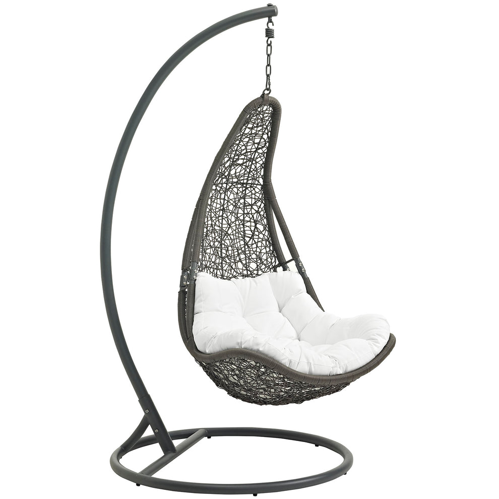 Modway Abate Outdoor Patio Swing Chair With Stand - EEI-2276 | Outdoor Porch Swings | Modishstore - 7