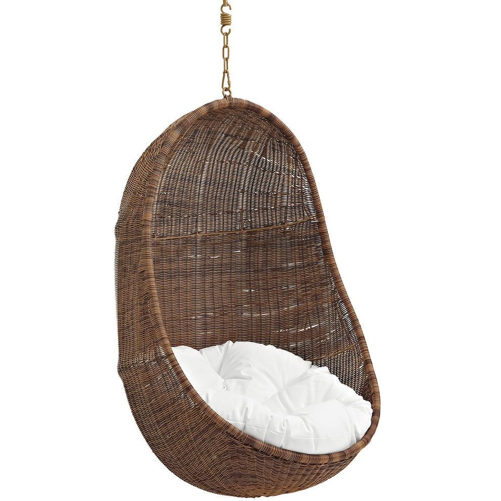 Bean Outdoor Patio Wood Swing Chair With Stand By Modway - EEI-2277 | Outdoor Patio Daybed | Modishstore - 4