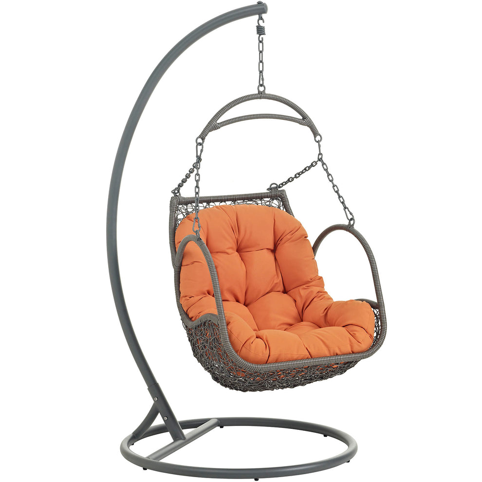 Modway Arbor Outdoor Patio Wood Swing Chair - EEI-2279 | Outdoor Porch Swings | Modishstore - 14