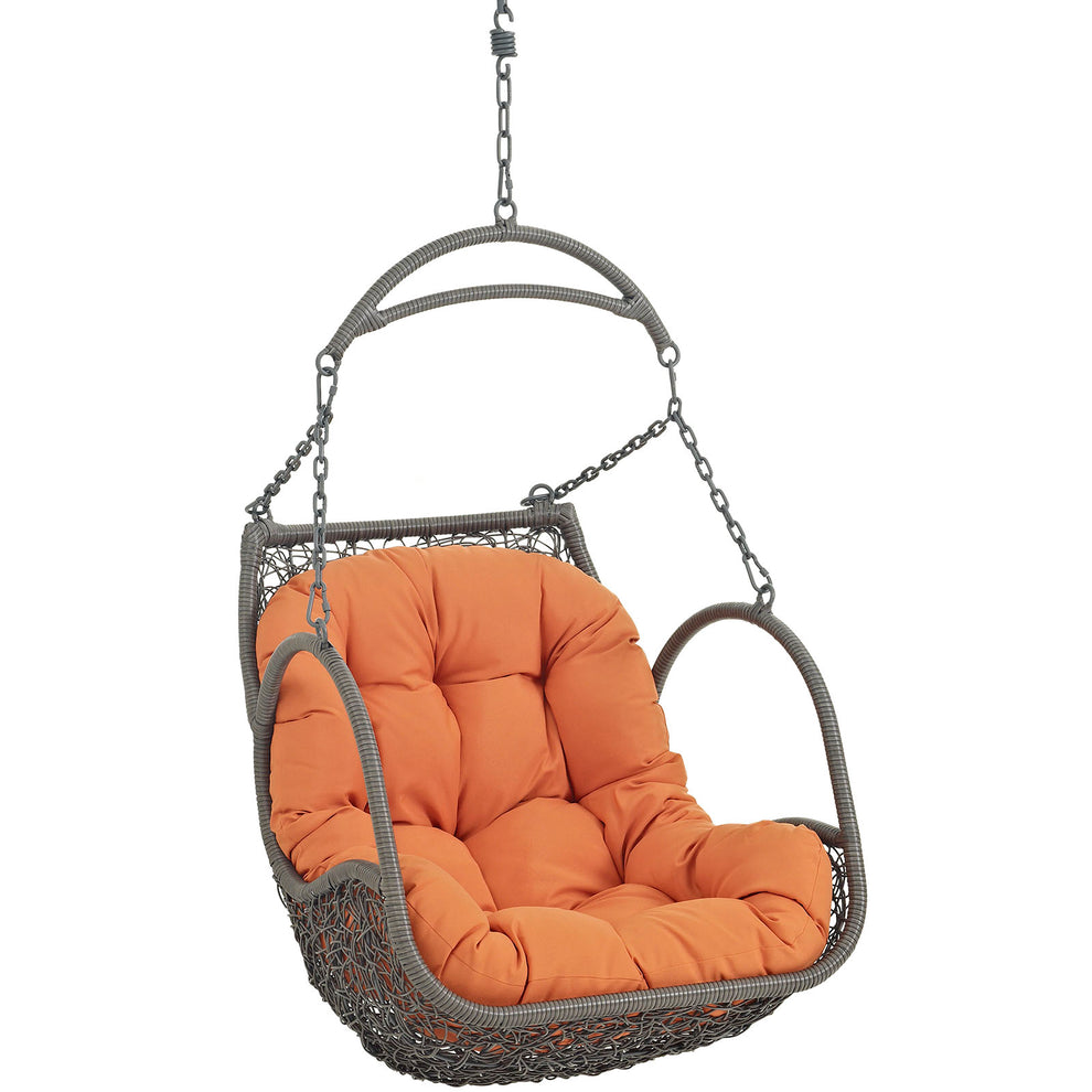 Modway Arbor Outdoor Patio Wood Swing Chair - EEI-2279 | Outdoor Porch Swings | Modishstore - 4