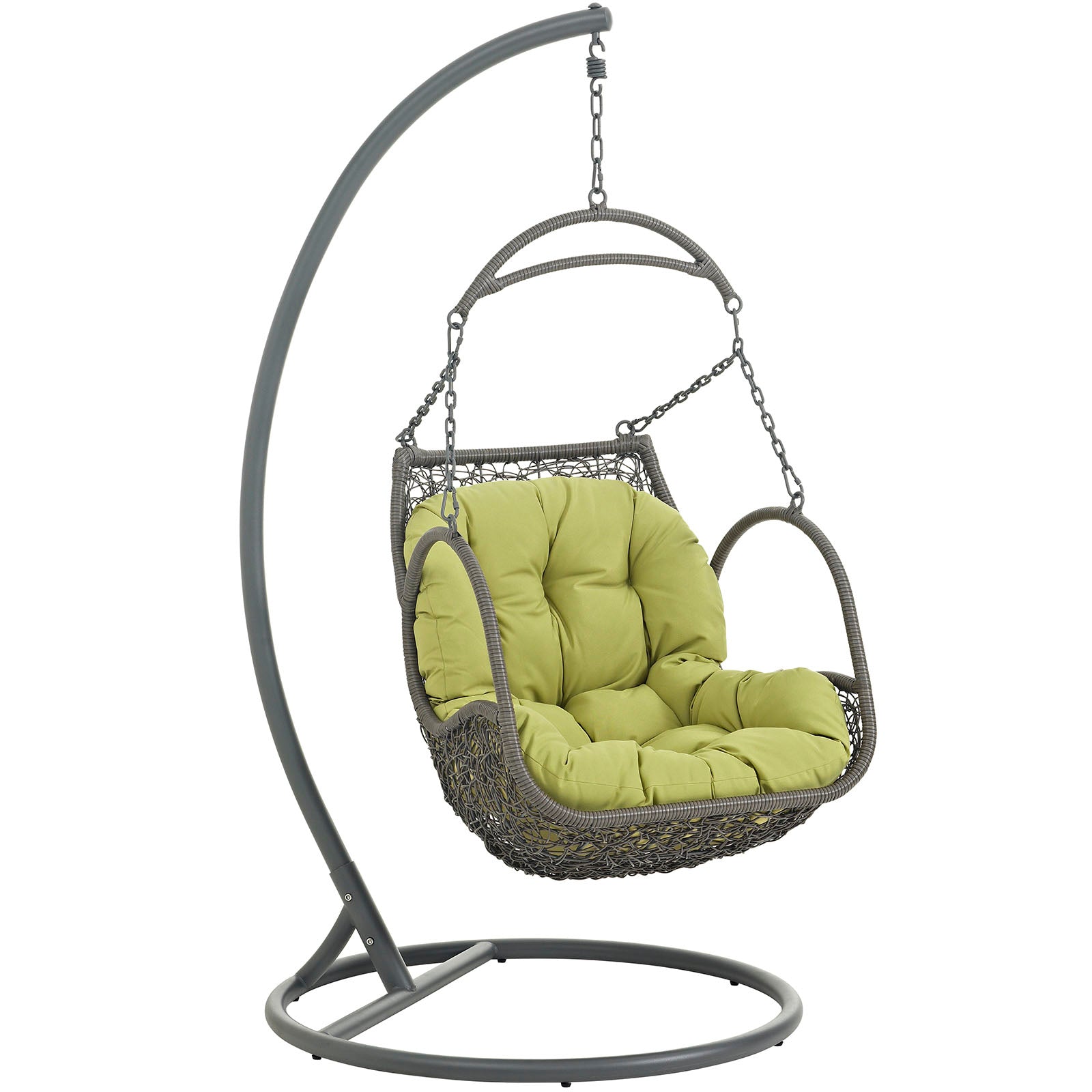 Modway Arbor Outdoor Patio Wood Swing Chair | Outdoor Porch Swings | Modishstore-19
