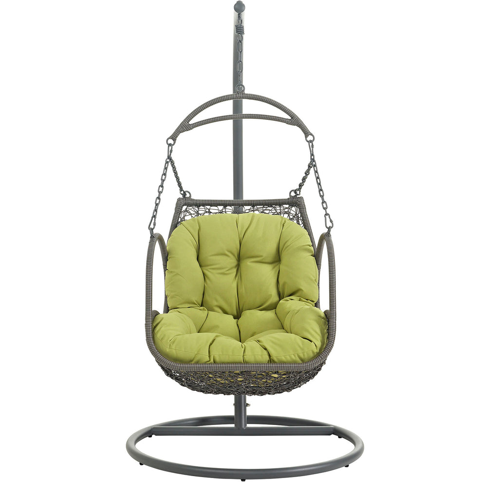 Modway Arbor Outdoor Patio Wood Swing Chair - EEI-2279 | Outdoor Porch Swings | Modishstore - 3